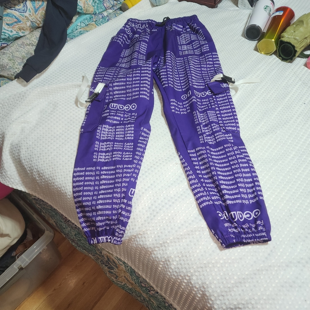 JAPANESE EUC MENS SZ M HIP HOP STREETWEAR  BAGGY PANTS
